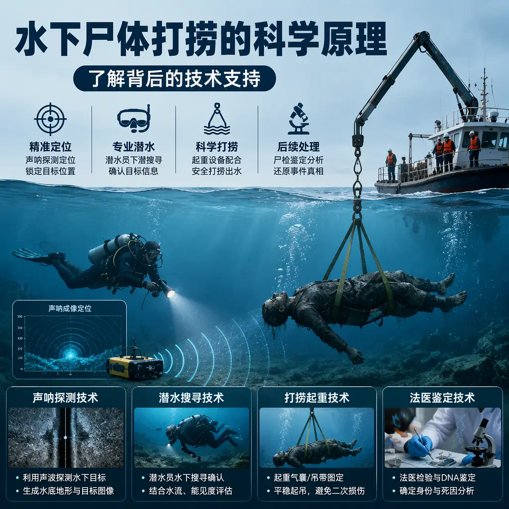 泰安水下尸体打捞的科学原理，了解背后的技术支持